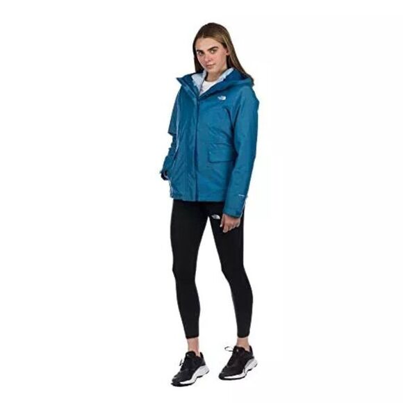 The North Face NF0A4844Q2 Triclimate Jacket Women's 3X Banff Blue Hooded APP462 - Picture 3 of 9